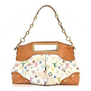 Louis Vuitton Monogram Multicolor Judy White bag